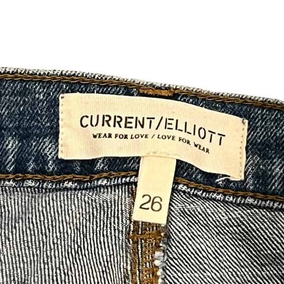 NEW Current/Elliott The Journey Relaxed Jeans Size 26 - Picture 9 of 10